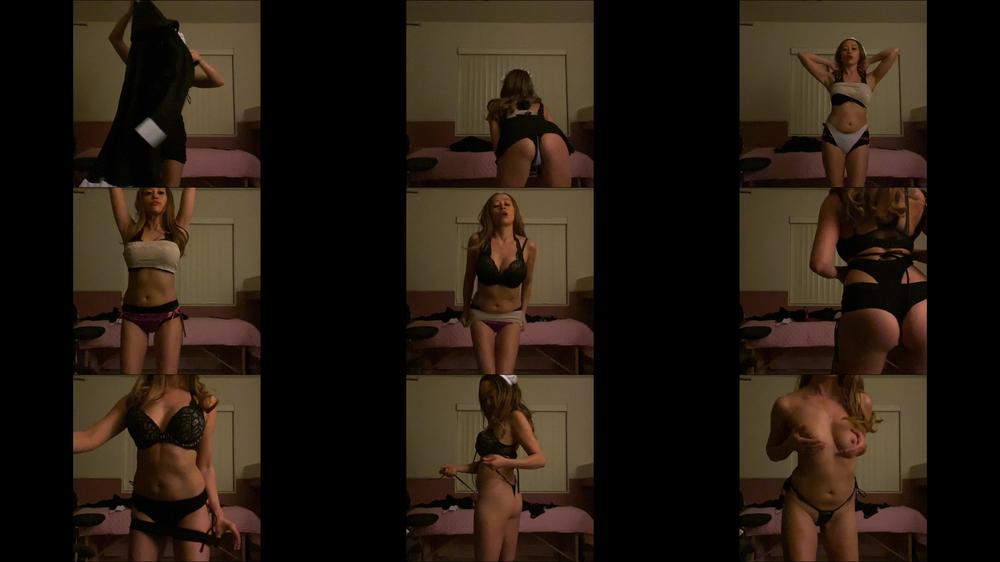 MIA SECRETS MILK MAID STRIPTEASE