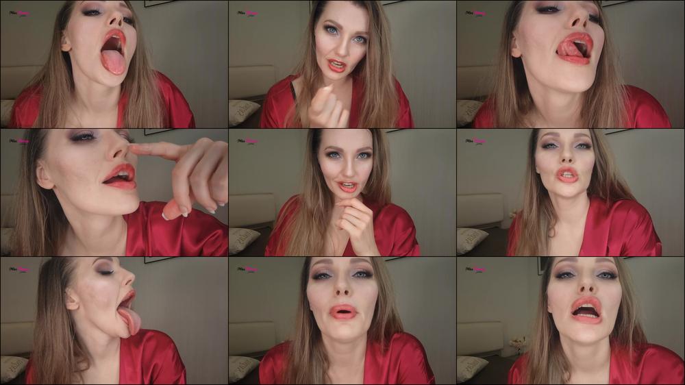 Shiny Lips and Tongue obsession