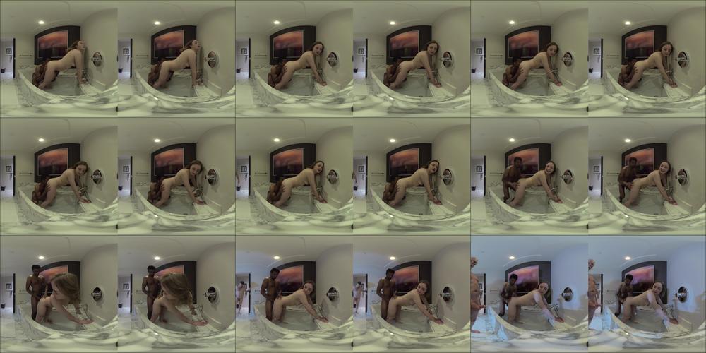 VR 3D teaser: Ashley 's GB in HOT TUB