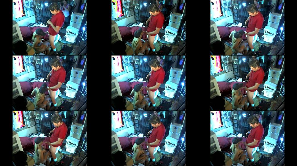 Spycam of the cumshot