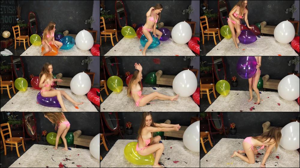 Ana's First Sit to Pop S2P) Topless