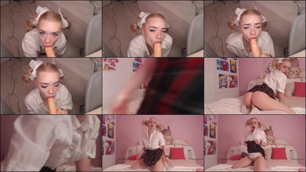 Schoolgirl Deepthroat POV & Dildo Riding - January 27, 2022