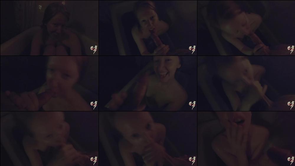 Birthday Bubble Bath Blowjob - January 11, 2019