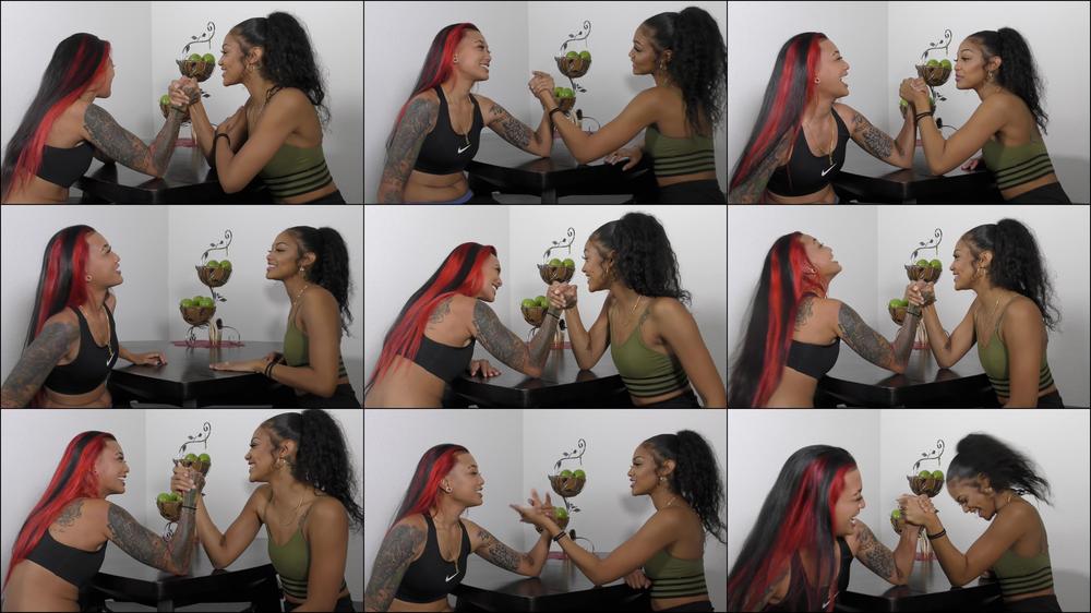 Sexy Lovers Arm Wrestle
