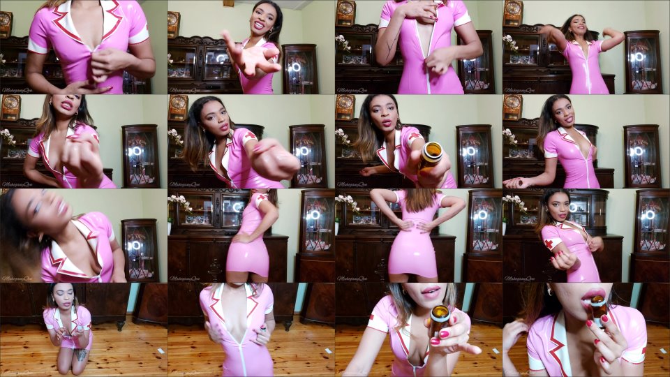 Mahoganyqen Latex Nurse Joi