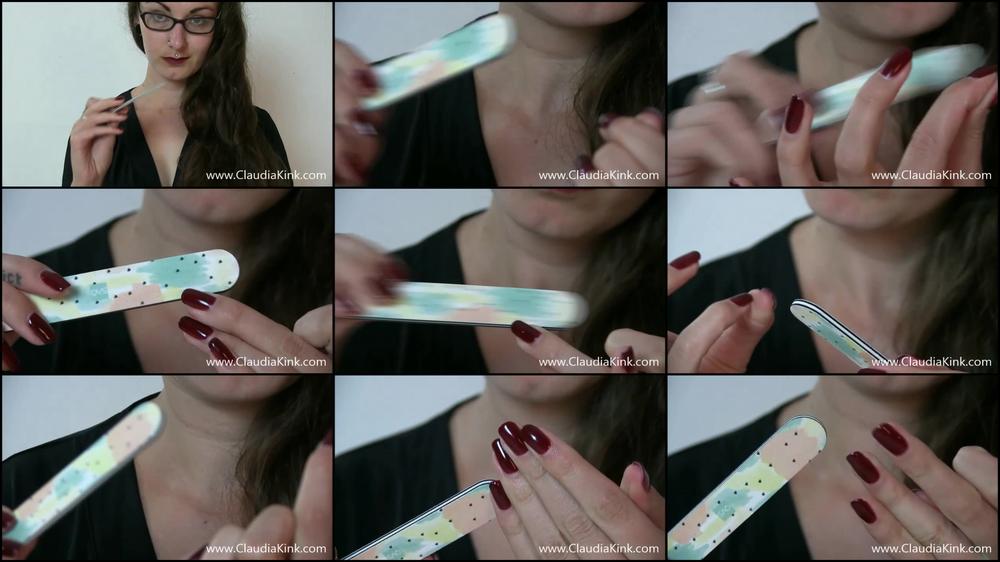 Filing my Fingernails - November 03, 2019