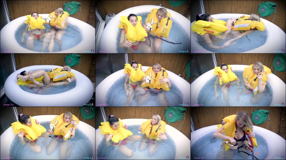 Floating in Lifejackets with Peachy Skye