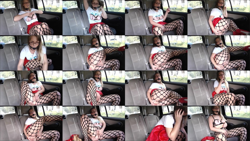 Kinkymarisol Anal In The Car With Gagball