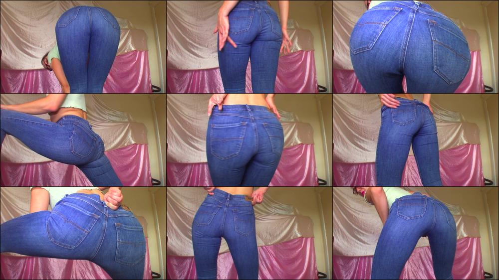 Denim Ass Tease Edging JOI