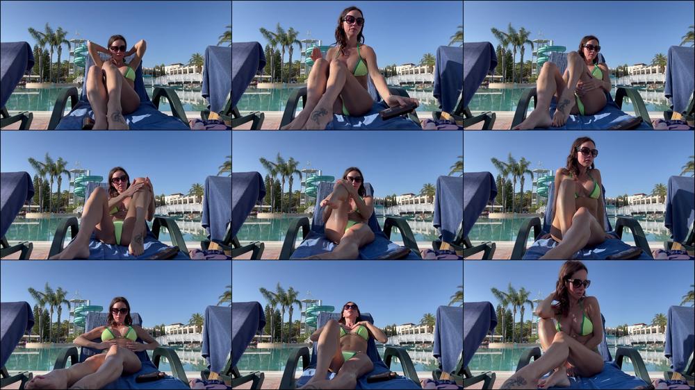 Kelly Hart - Teasing The Guy At The Pool