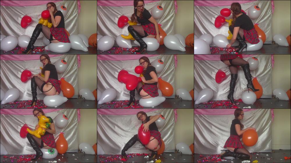 B2P Red Hearts & Boots Nail, Ass, Heel Pop