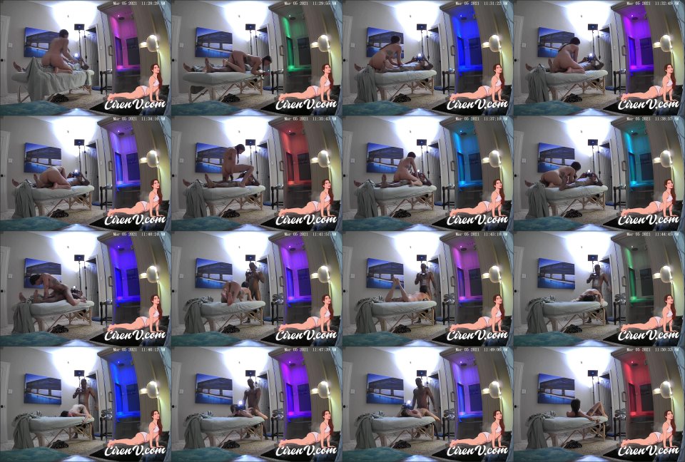 Ciren Verde Behind The Scenes Security Cam Massage