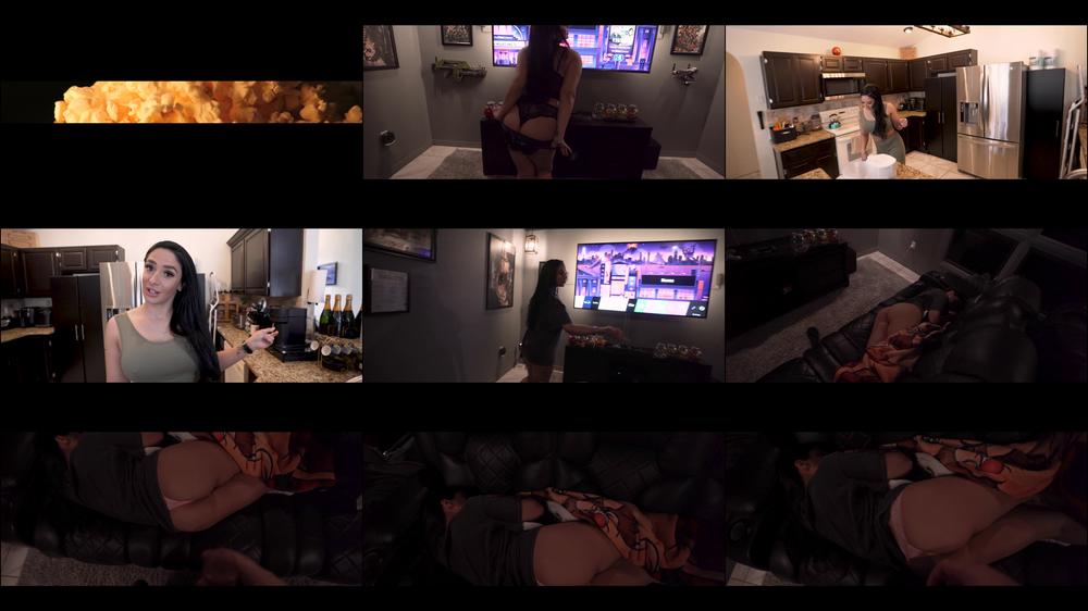 Friends Hot Mom In Theater Room Part 1