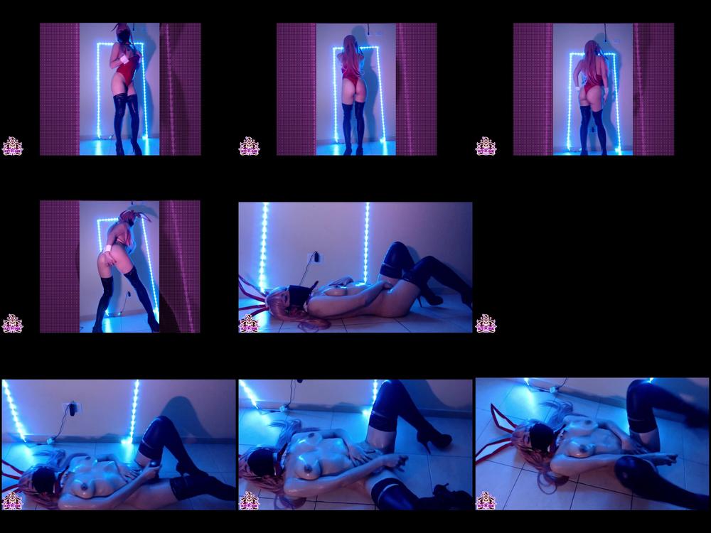 Zero Two Bunny: Dancing and Oiled