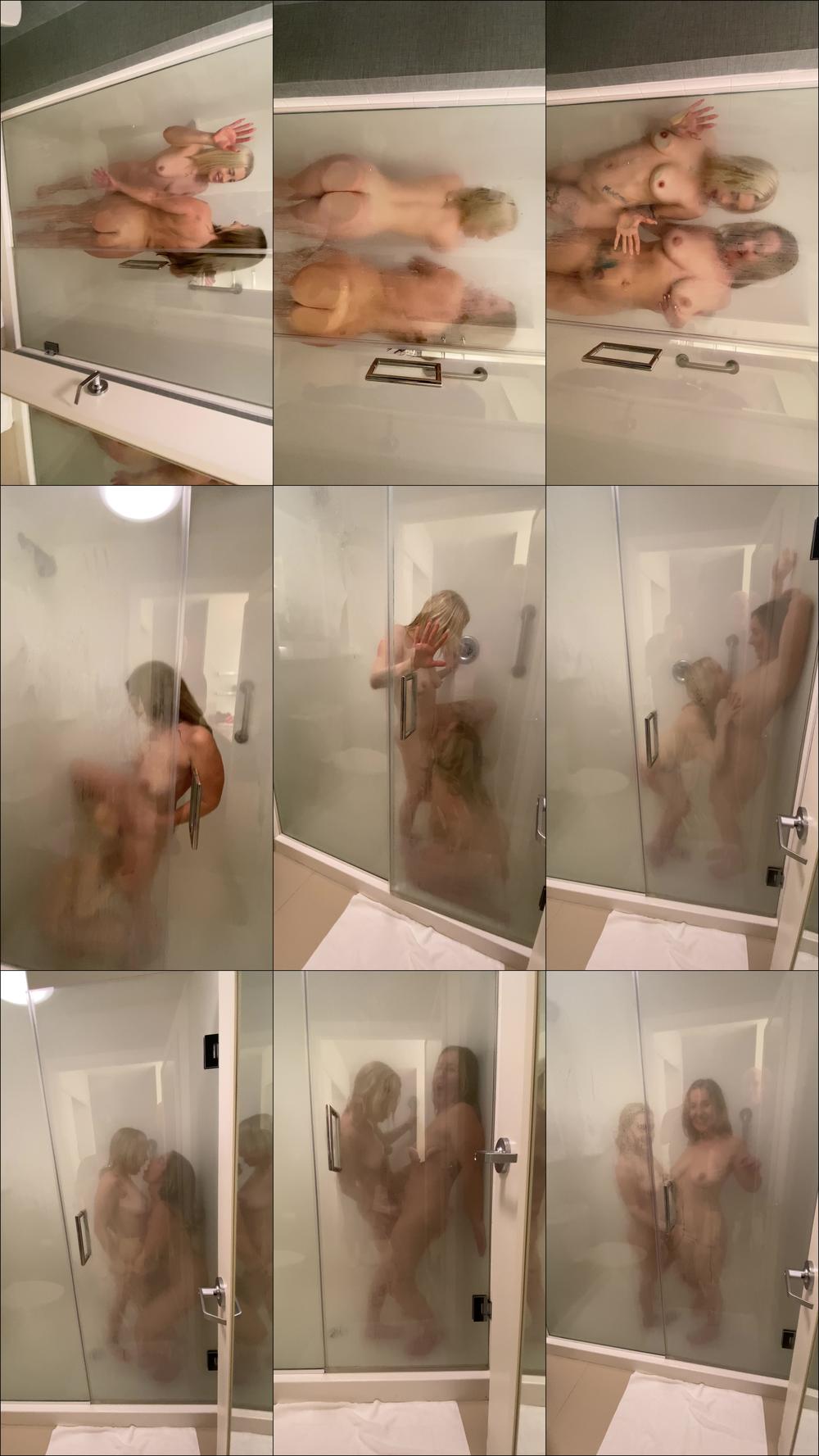 Shower Time With My Step Mom - Feb 27, 2021