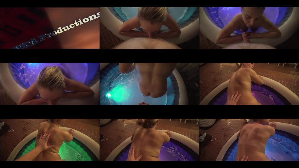 Hot Tub Quickie Sex With Joslyn Jane