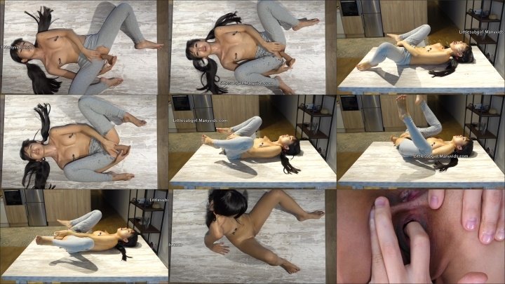 Littlesubgirl Fountain Squirts All Over Face Amp Mouth
