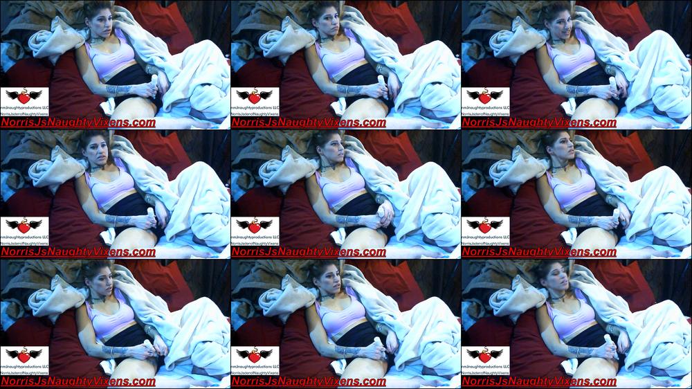 Brittany Stevens plays with her pussy