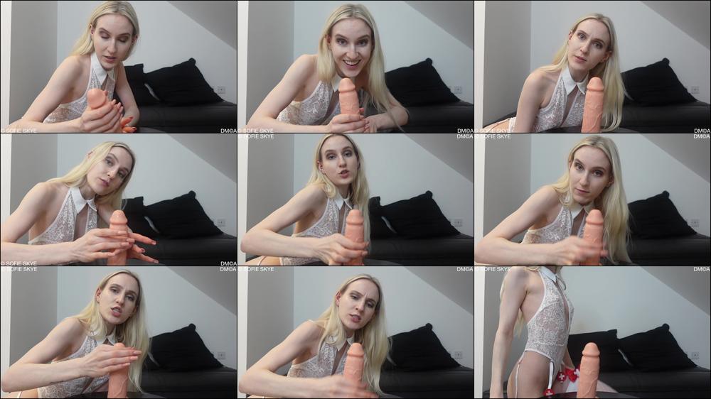 Nurse Sofie Skye Collects Sperm Sample