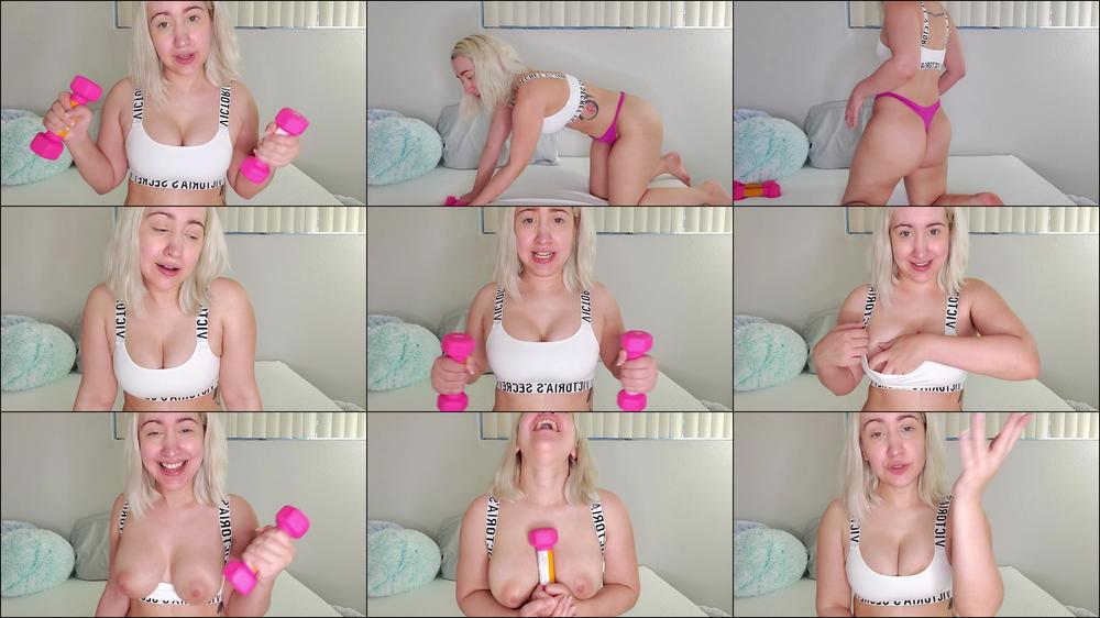 Topless Sister Workout & Brother Strokes - June 11, 2020