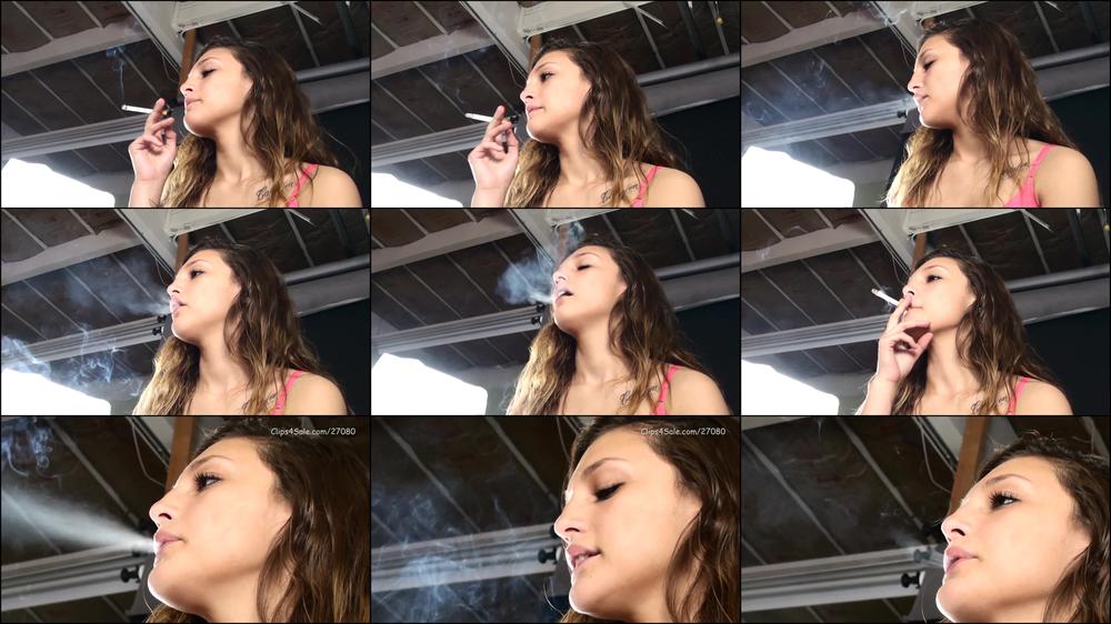 Dani Smokes Marlboro Blacks Upshot