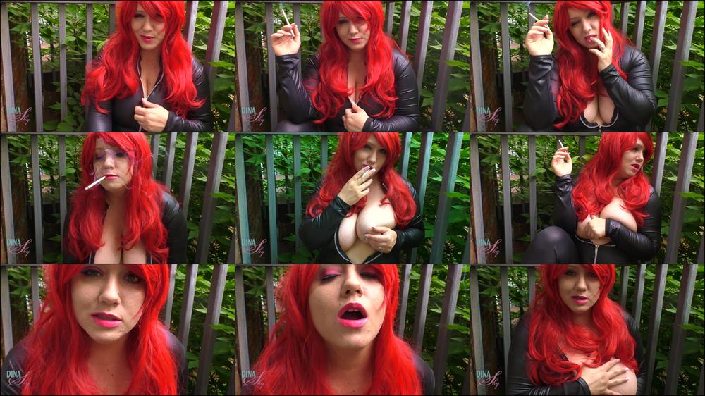 Red Head Smoking JOI