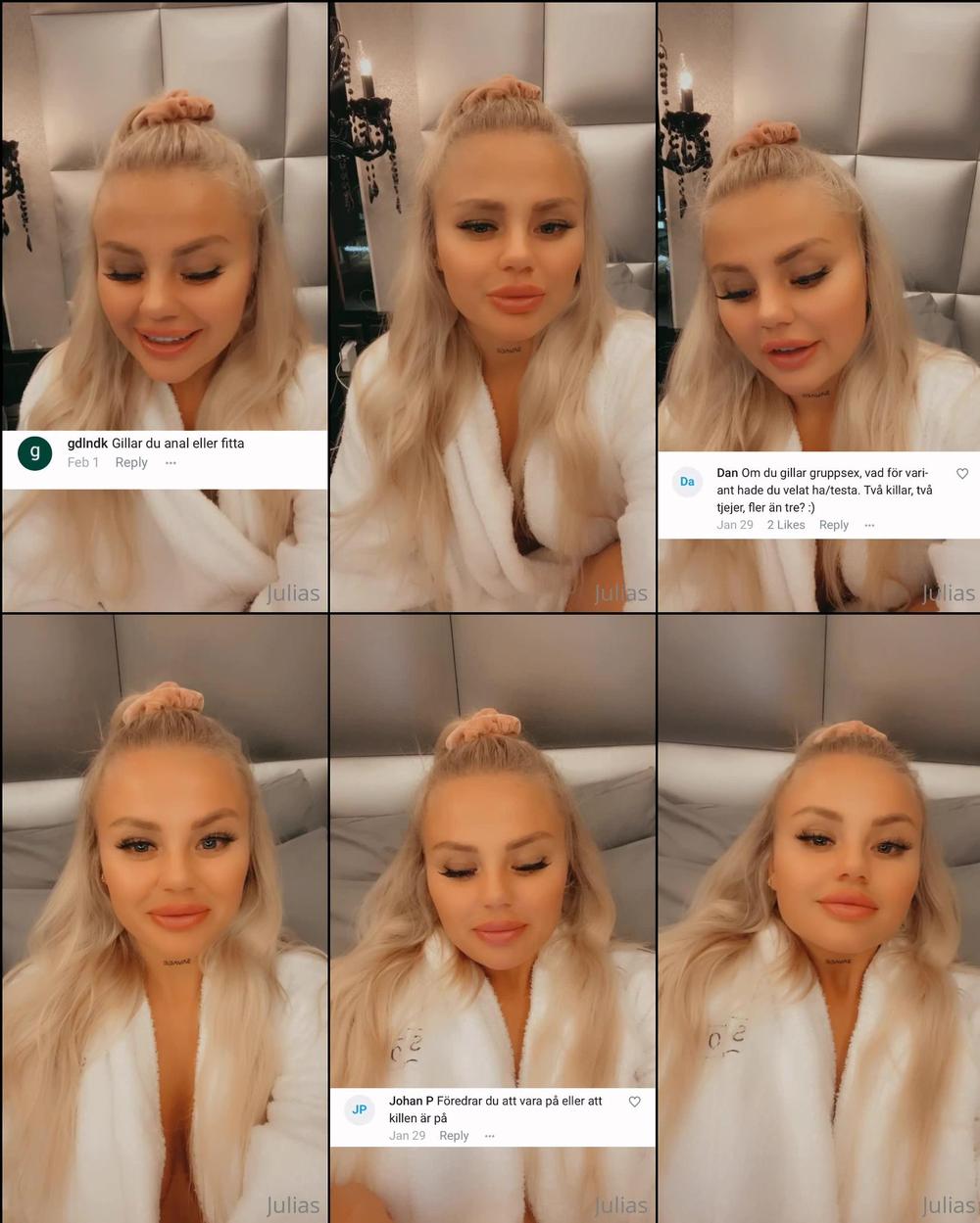 juliamarkhams 104649543 2021 02 05 my first video ever answering all your questions 