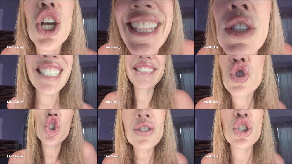 Square Shape Lips Fetish - Natural Makeup