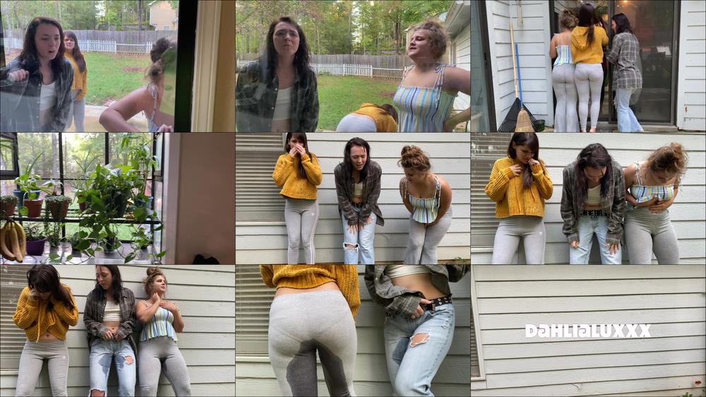 Locked Out 3 Girl Pee Desperation Video