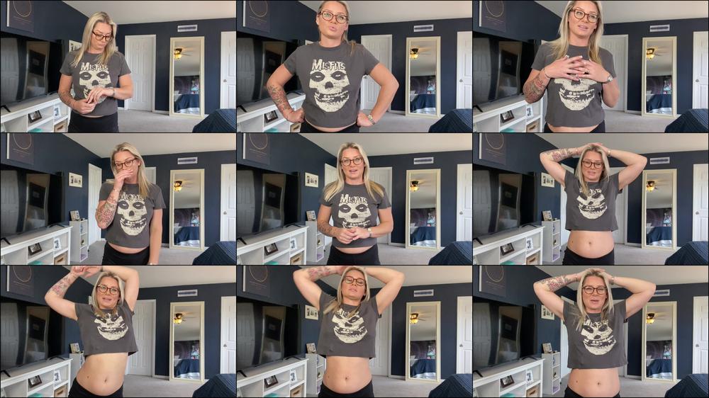 MILF's Major Belly Button Tease