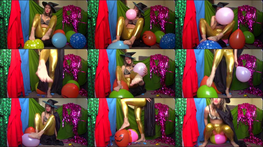 Witchy Toenails POP Balloons