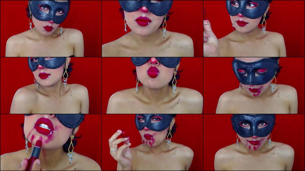 Red lips of your goddes