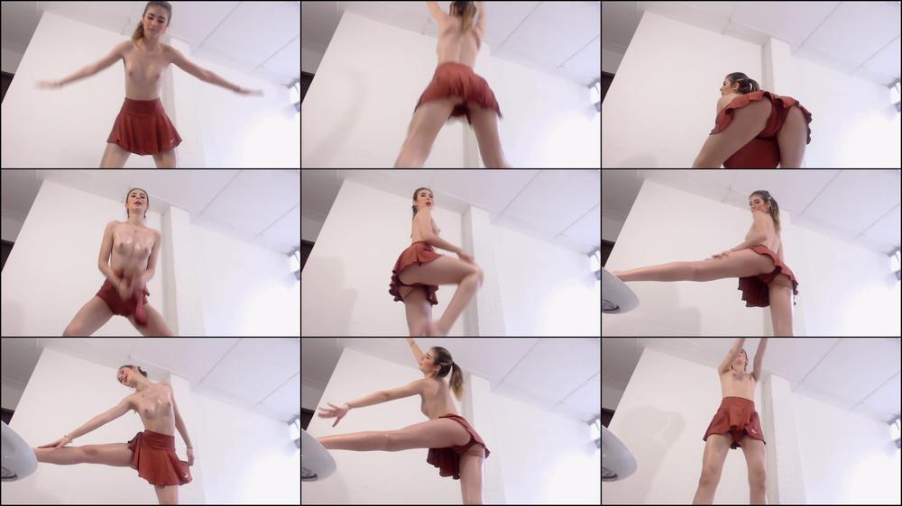 Jump rope in skirt