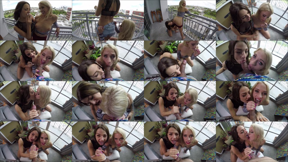 Evelin Stone Khloe Kapri Smoking Blowjob