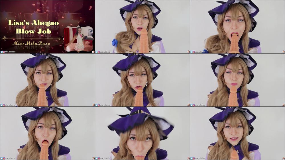 Lisa Minci's Ahegao BlowJob