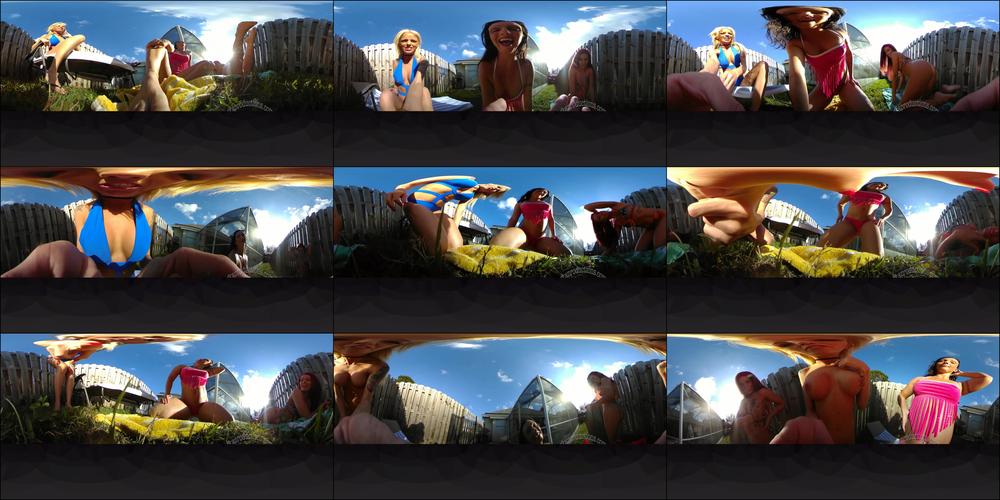 VR360* Shrunk & Caught By 3 Giantesses
