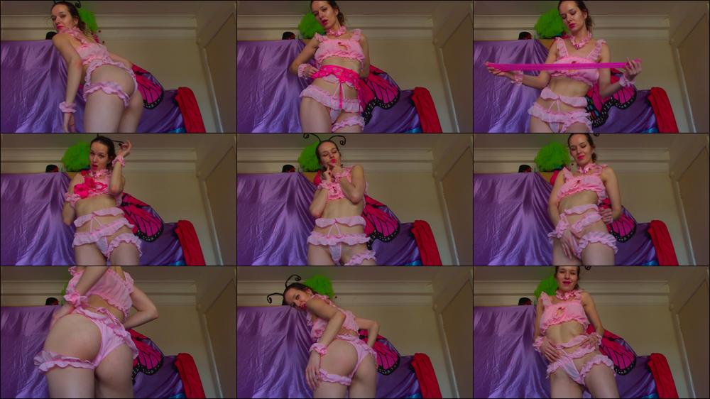 Frilly PINK PANTY Sissy JOI