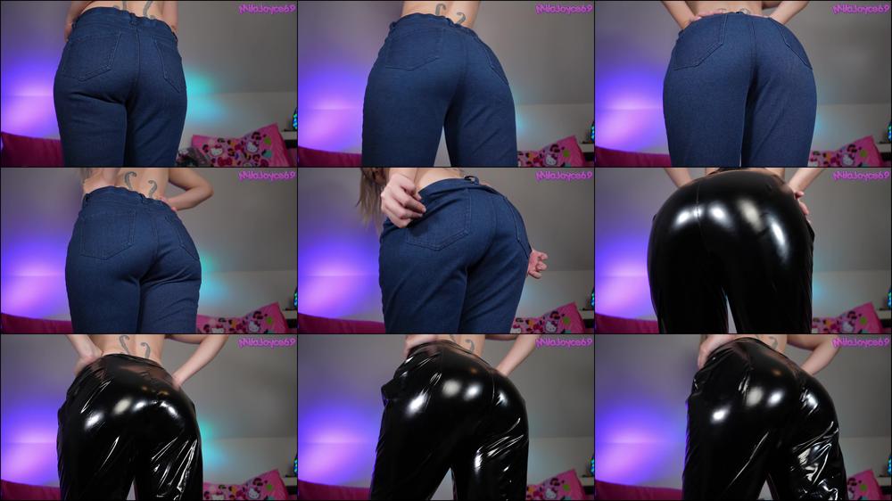 MilaJoyce69 - Farting in Leather Pants and Jeans