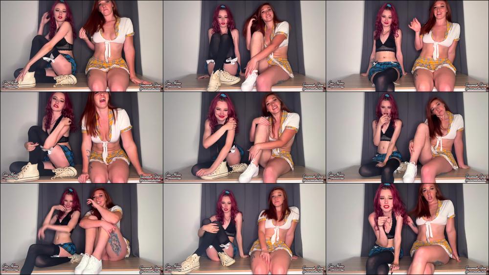 Schoolgirls Bully Your Pathetic Virgin Cock & Sneaker Fetish