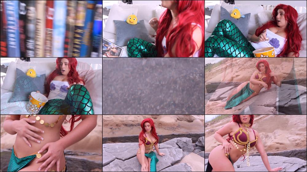 Slave Ariel Cosplay/Public Strip Preview - November 29, 2018