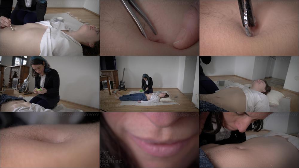 Foot Tongue Mouth and Vore - Tools And A Tongue For The Belly (Ff Belly Play & Worship)