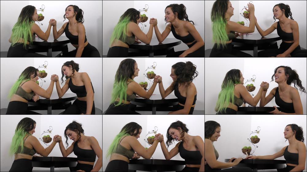 Ama vs Sushii: Arm Wrestling