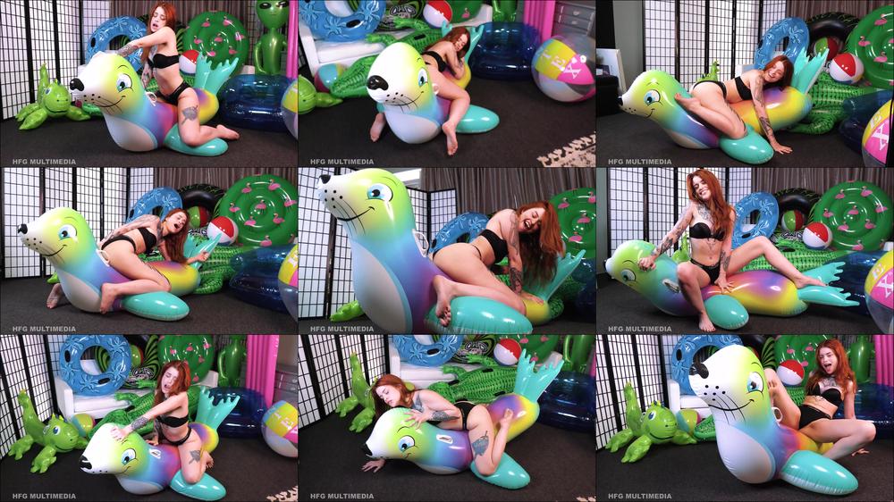 HFG Multimedia - Jasper Reed: Sensual Inflatable Seal Ride - Mp4 4K