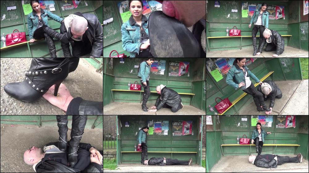 Gymbabe 8 Years Femdom Marriage Boots Domination