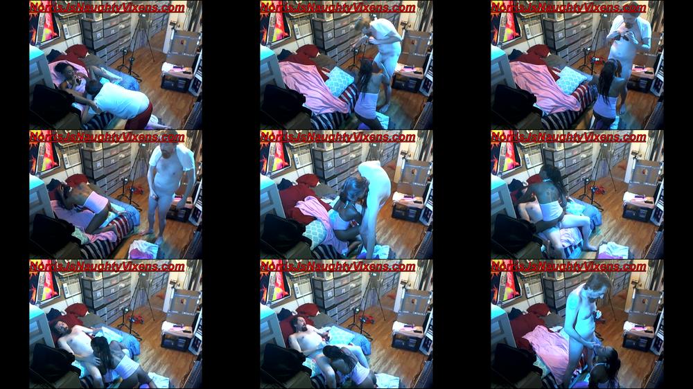 Bella Star spycam of pornshoot