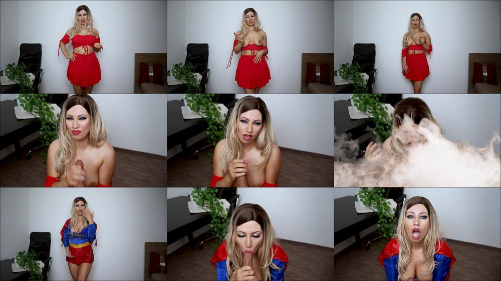 Superman's sperm transforms me into Superwoman 4K