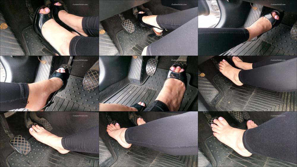 Bunny Pedal Pumps in High Heels