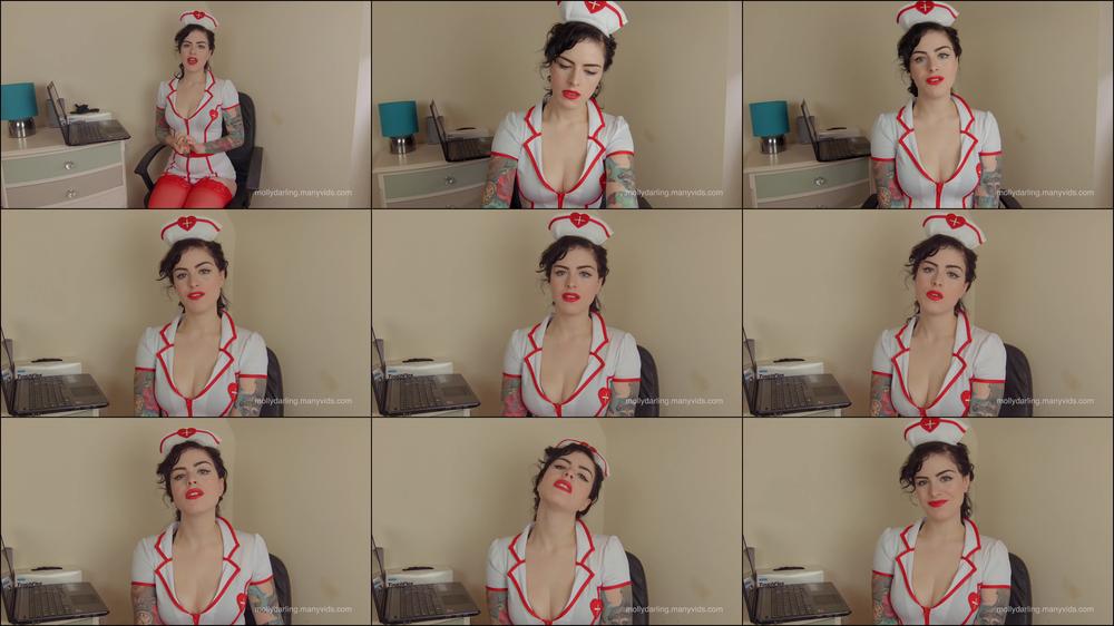 Naughty Nurse Helps You Cum For Sample
