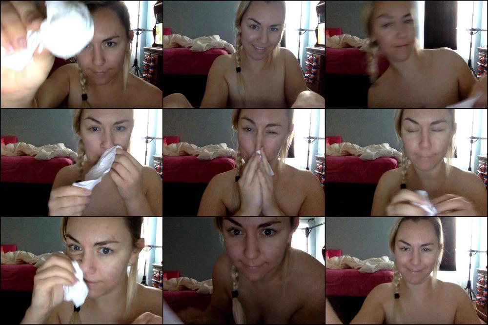 Blowing Snotl Loud Blows l Nose Blowing l Nose Flute Fetish
