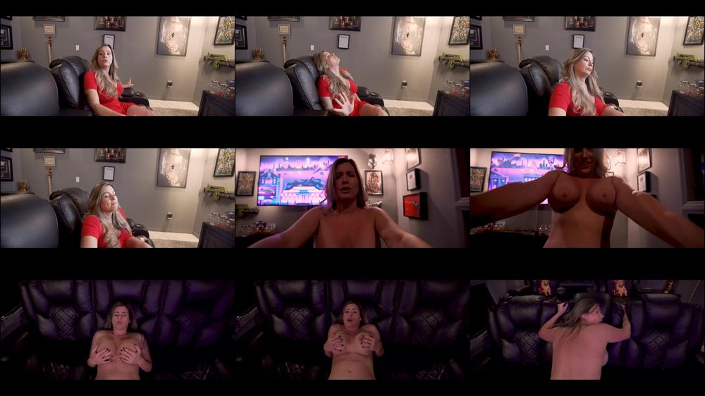 Fucking Friends Wife In Theater Room JOI